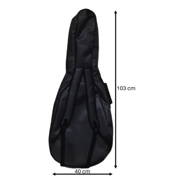 FSYOL Funda Guitarra Acústica Tipo MUSICTLAN.