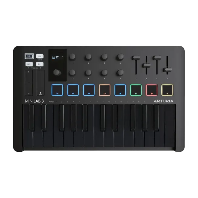 MINILAB3DB Controlador de audio MINILAB Black Deep ARTURIA