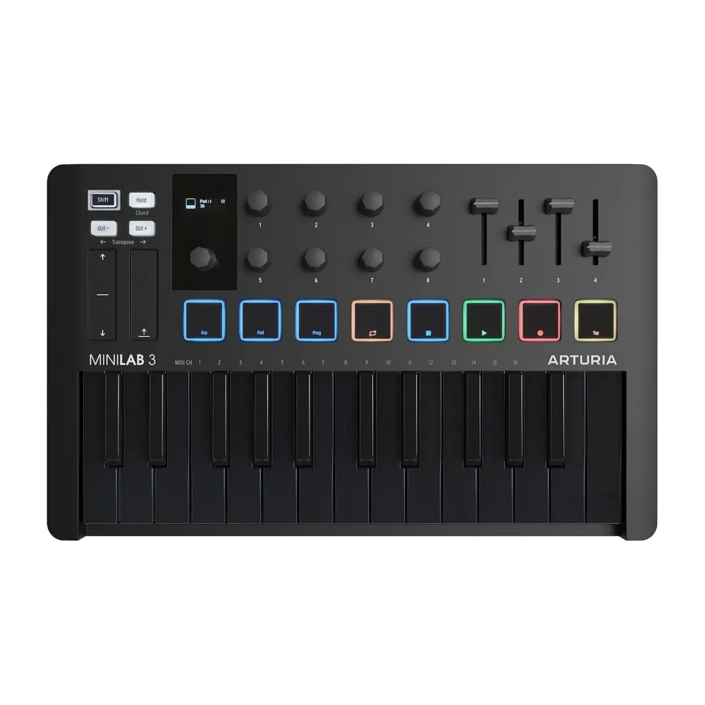 MINILAB3DB Controlador de audio MINILAB Black Deep ARTURIA